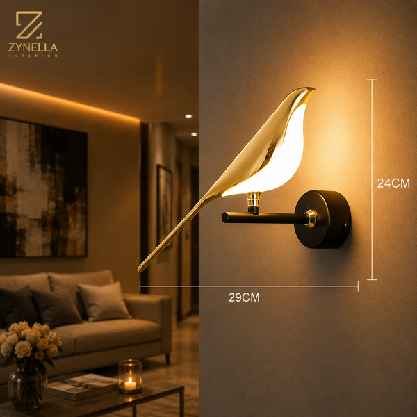 Golden hummingbird Accent Lighting