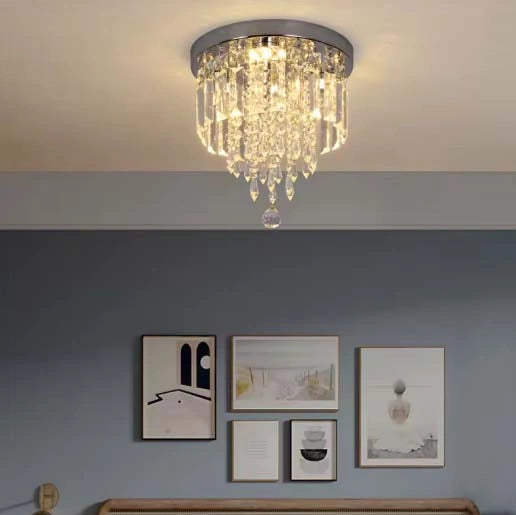 Emily Crystal Antique Chandelier