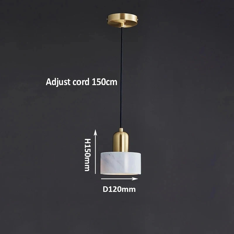 Sophia Marble Pendant