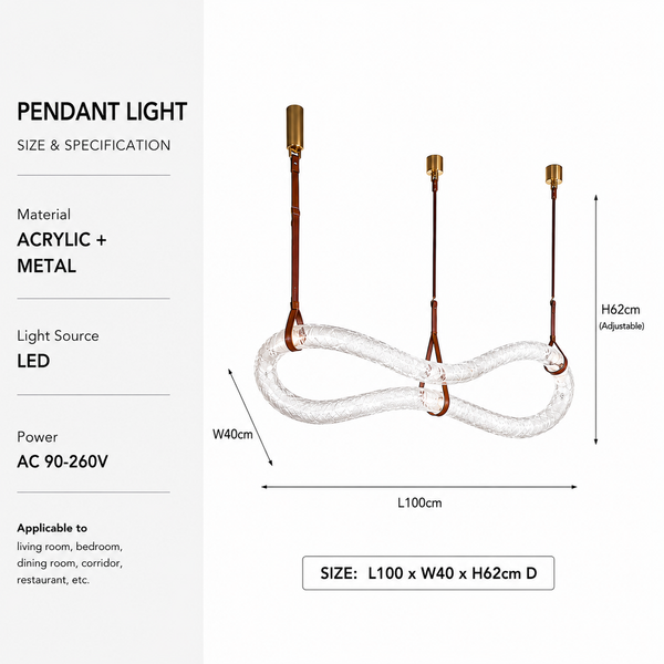 Zynella Alabaster Marble Pendant Chandelier
