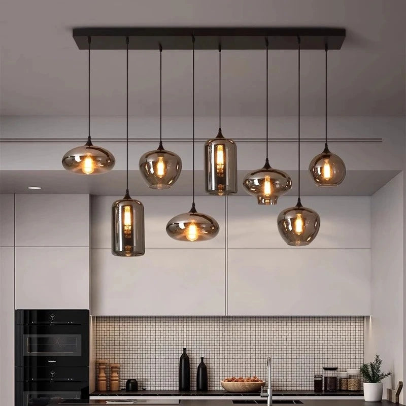 Freya Glass Chandelier