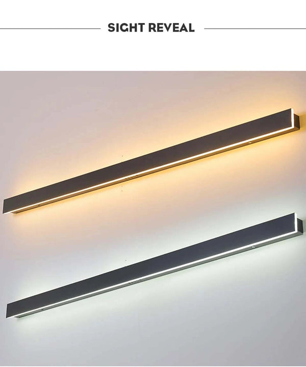 Zynella Linear: The Architectural Outdoor LED Sconce (IP65 Waterproof)