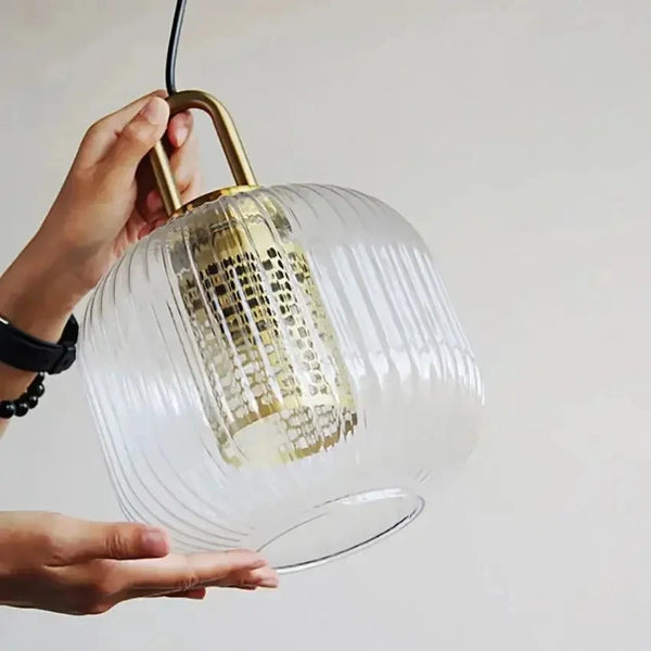 Arnault Fluted Glass Pendant
