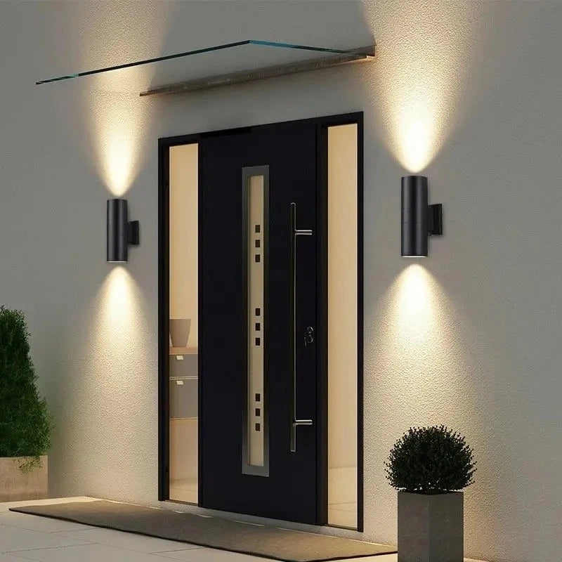 Beacon Dual-Head Outdoor Wall Light