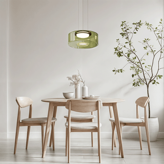 Scandinavian Glass Pendant Chic Modern  Elegant Teardrop LED Pendant