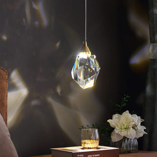 The Crystal Pendant Chic Modern  Handcrafted Artisan Ceiling Light