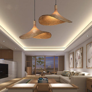 Ren Bamboo Lamp Classic Modern  Contemporary Crystal Statement Fixture
