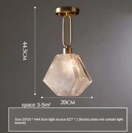 Ella Classic Glass Pendant