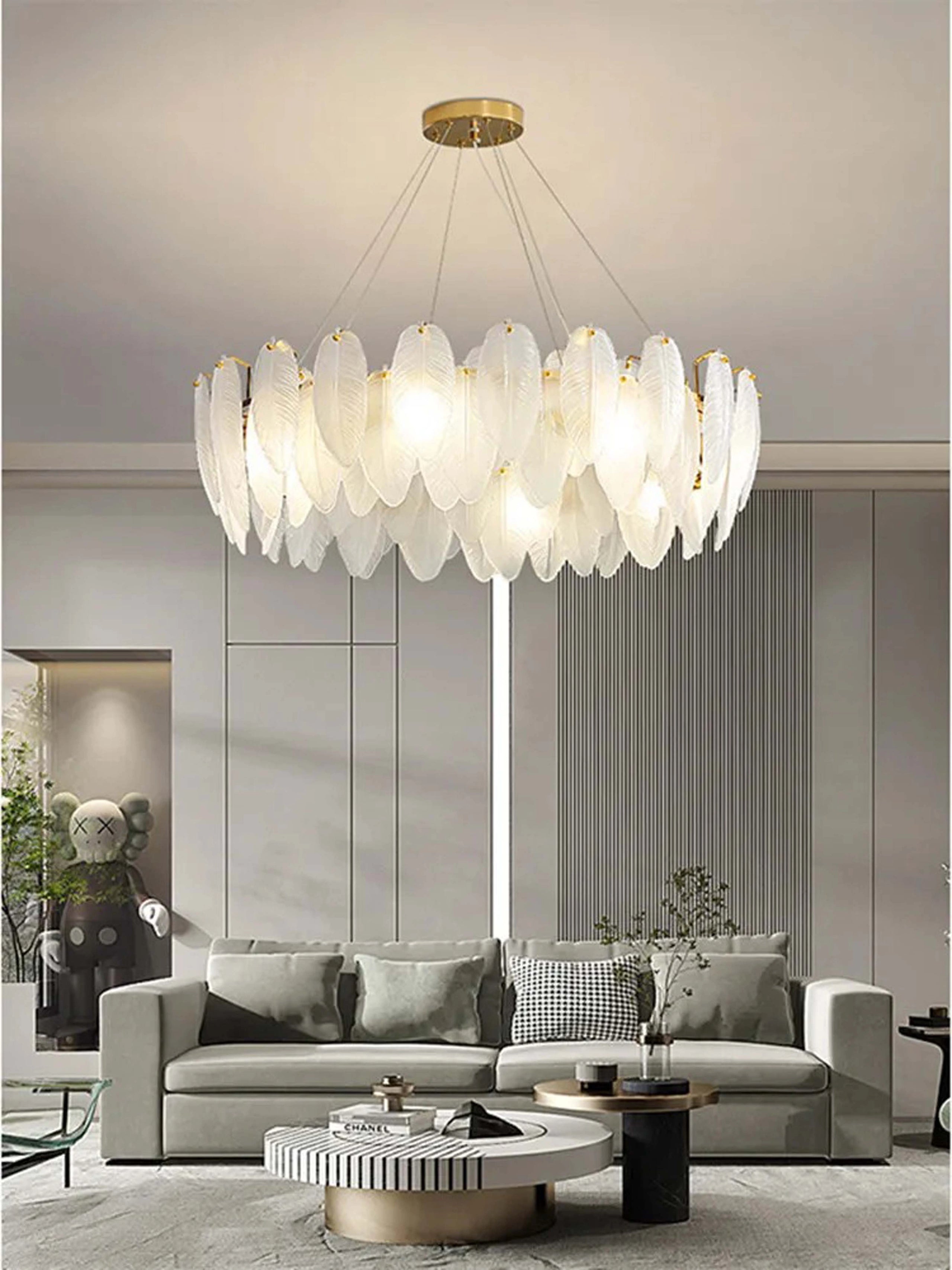 Zynella Modern LED Alloy Ceiling Chandelier
