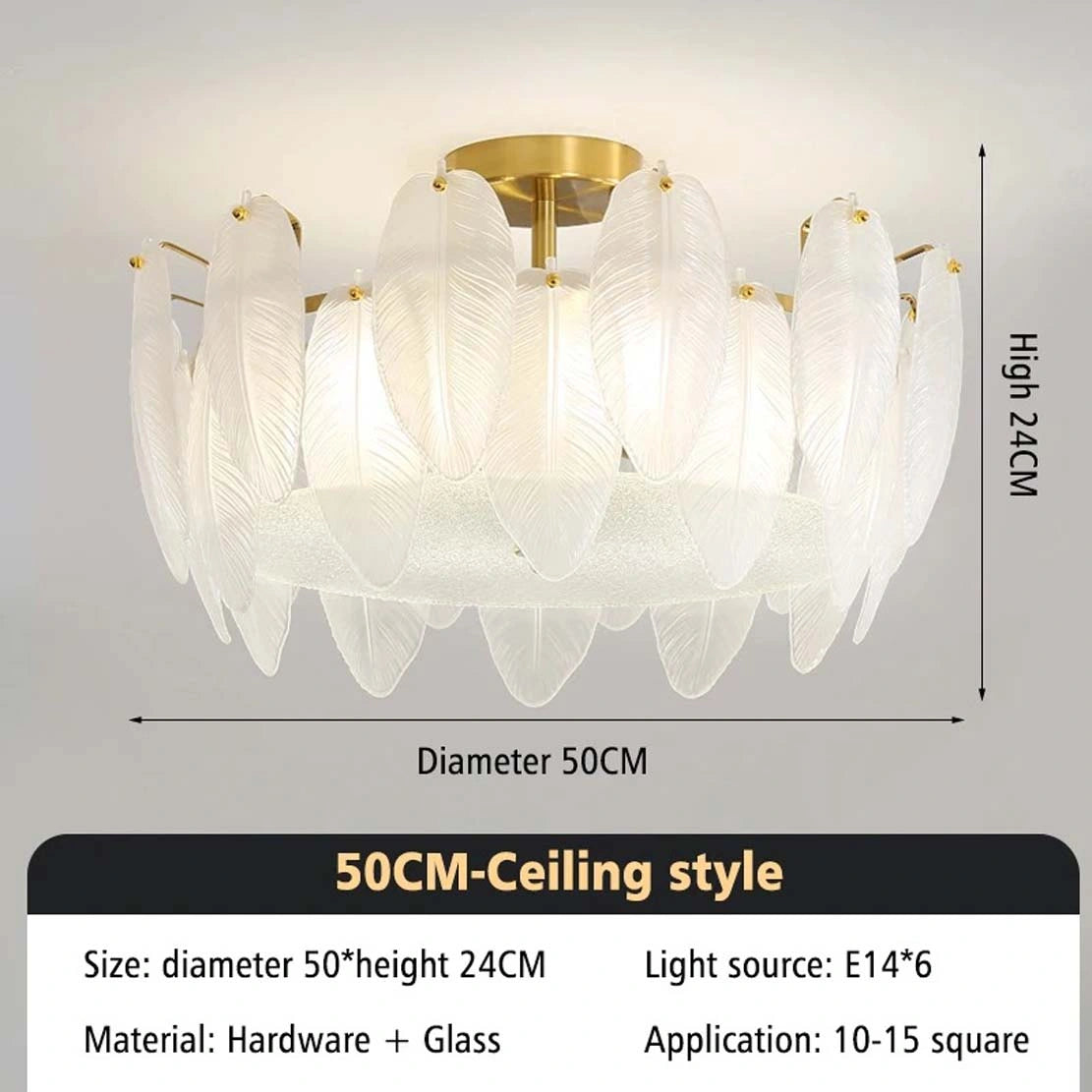 Zynella Modern LED Alloy Ceiling Chandelier