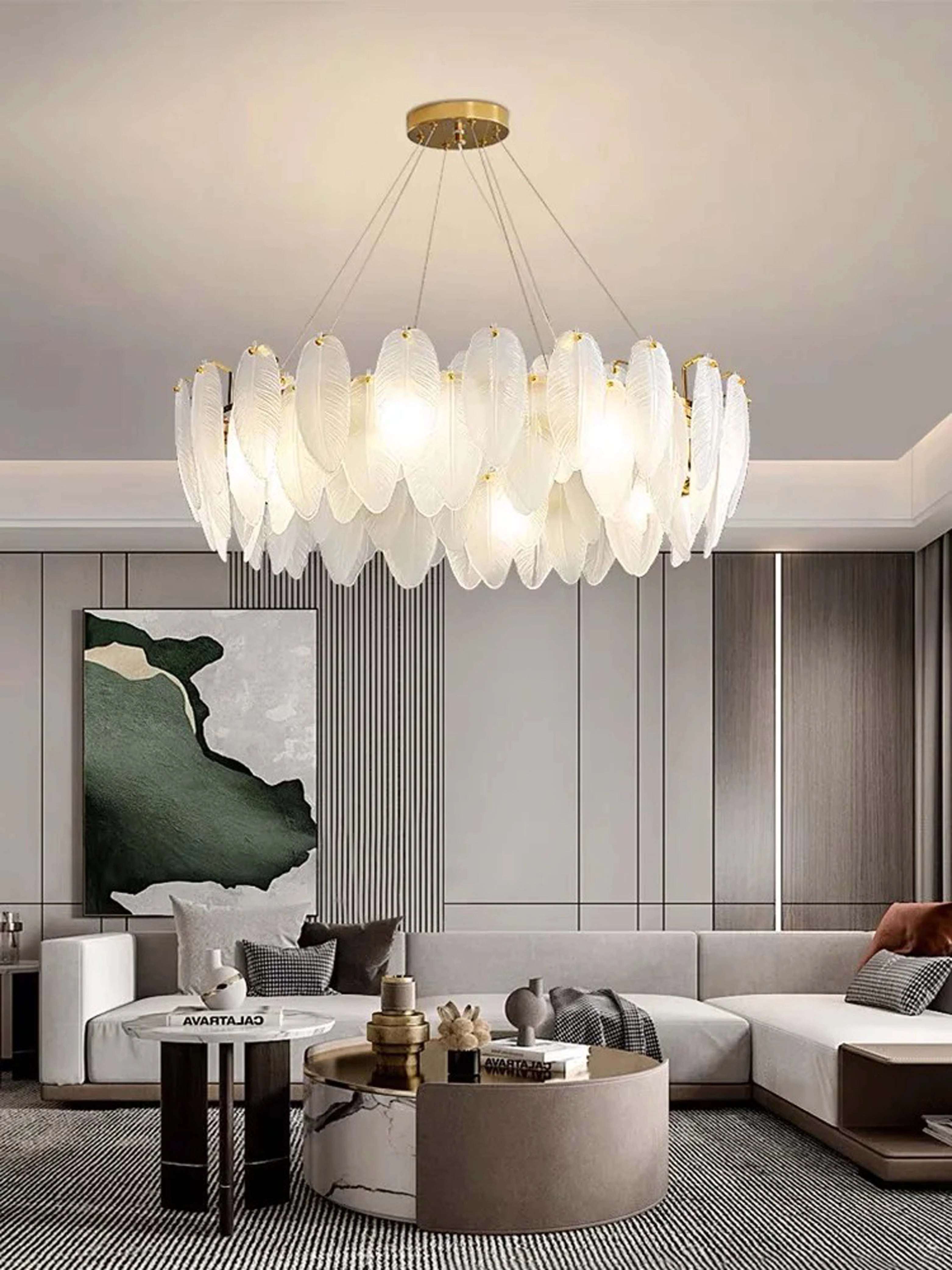 Zynella Modern LED Alloy Ceiling Chandelier