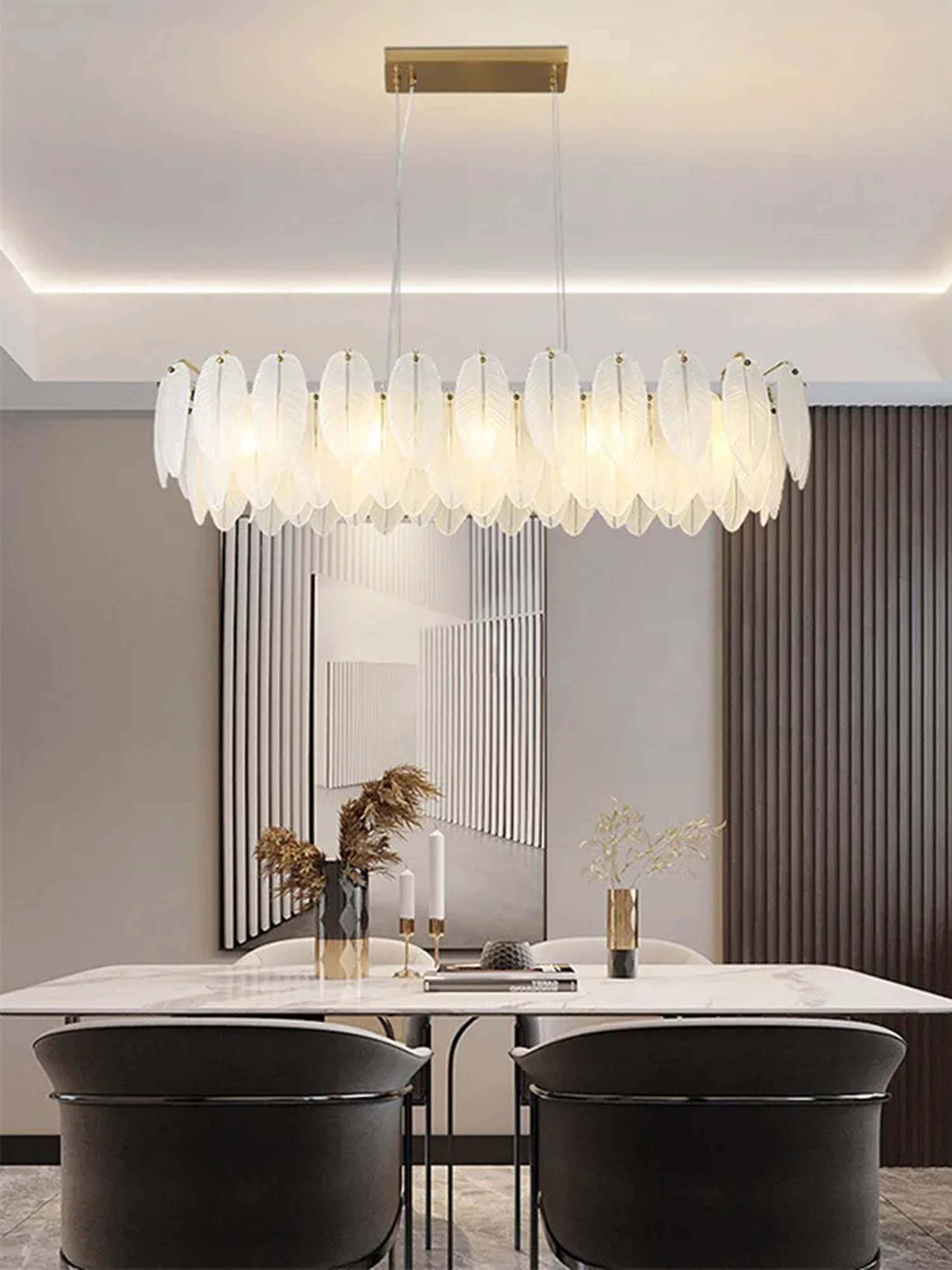 Zynella Modern LED Alloy Ceiling Chandelier