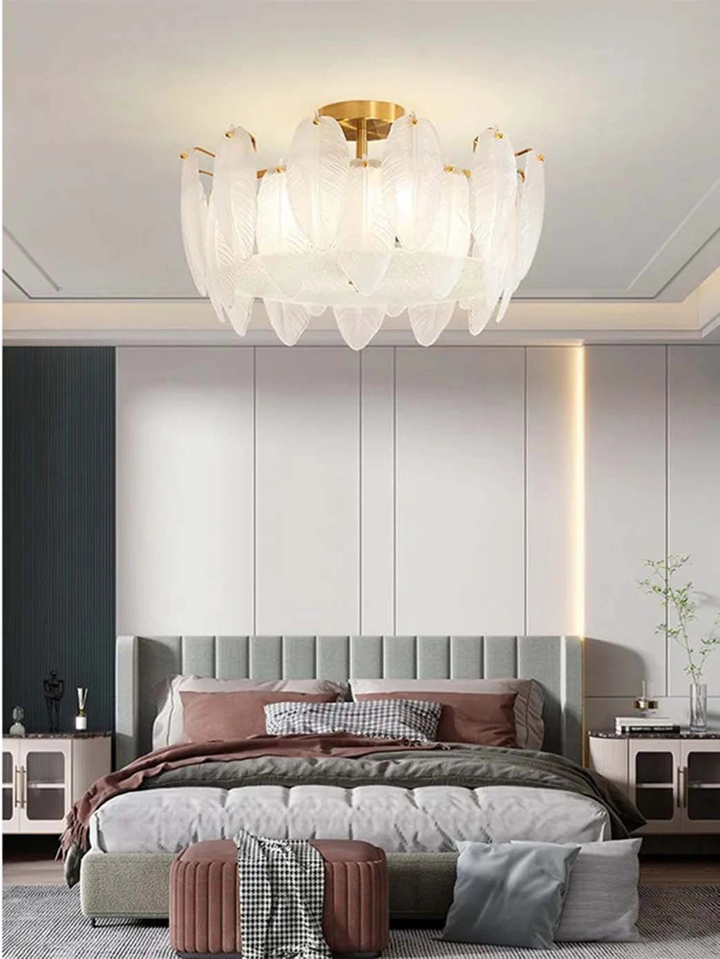 Zynella Modern LED Alloy Ceiling Chandelier