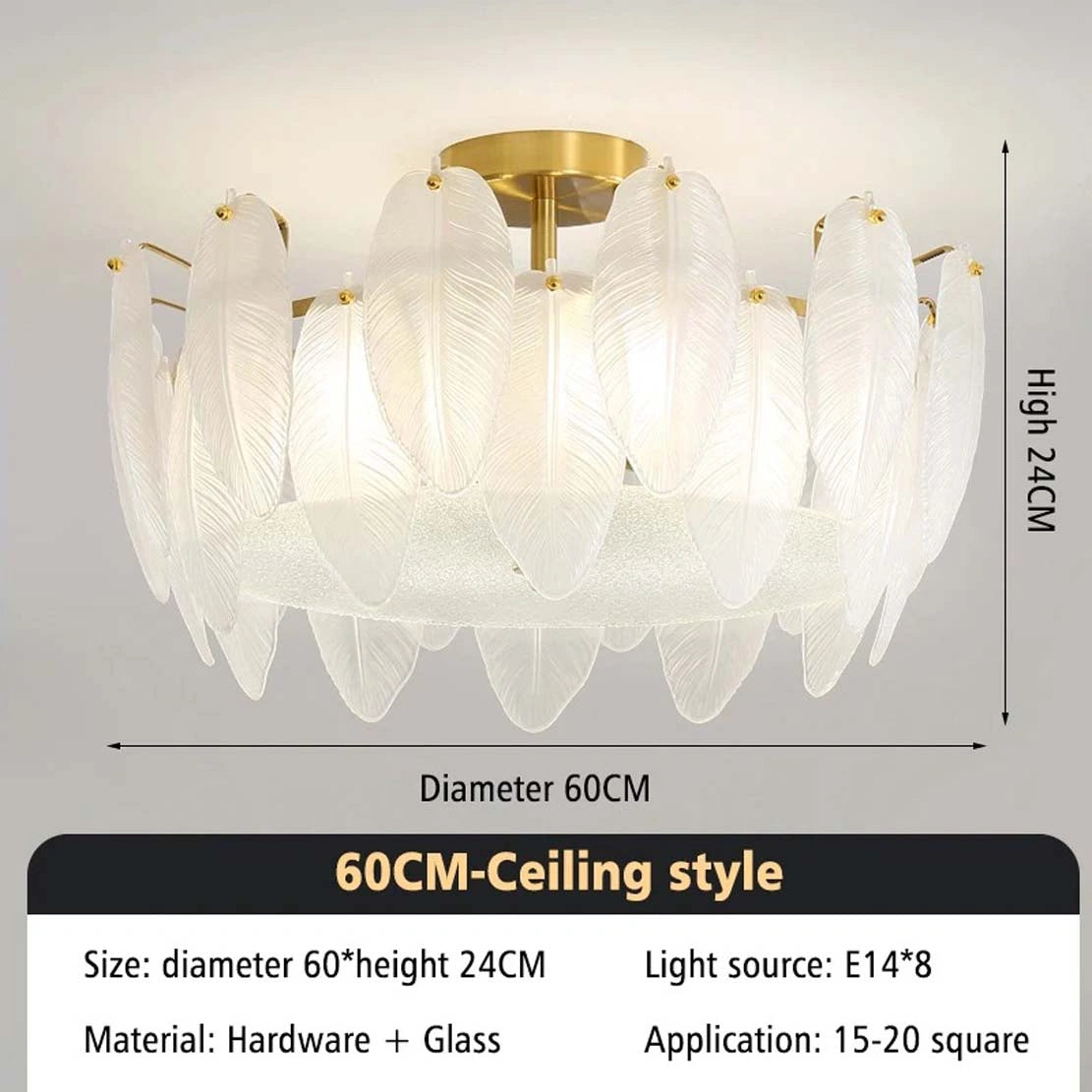Zynella Modern LED Alloy Ceiling Chandelier