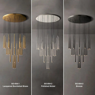Jules Modern Pendant Modern  Contemporary Crystal Statement Fixture