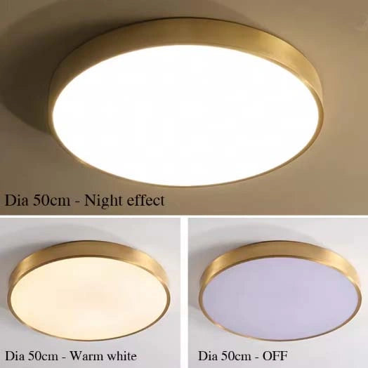 Elara Copper Classic Ceiling Lamp