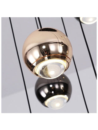Glass Raindrop Chandelier Modern  Handcrafted Artisan Ceiling Light