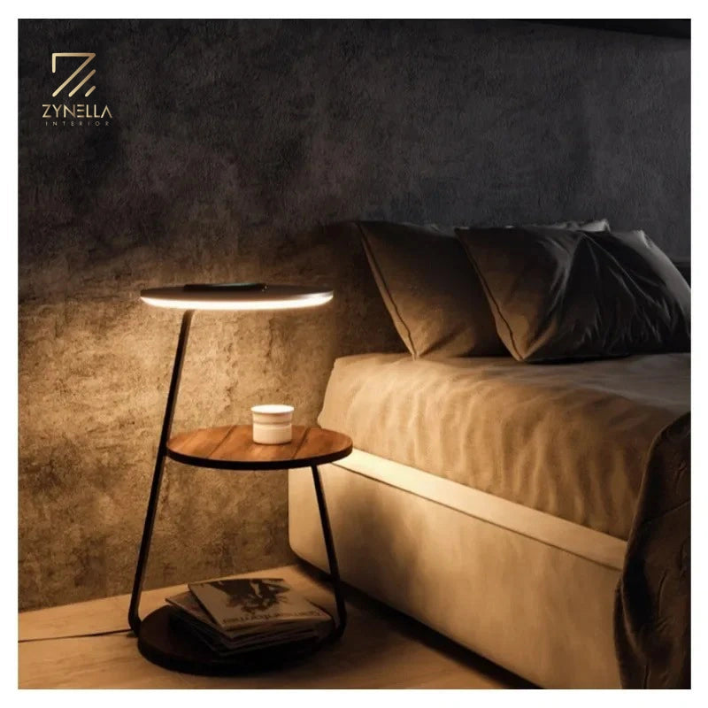 Noir Maple Modern Table Lamp