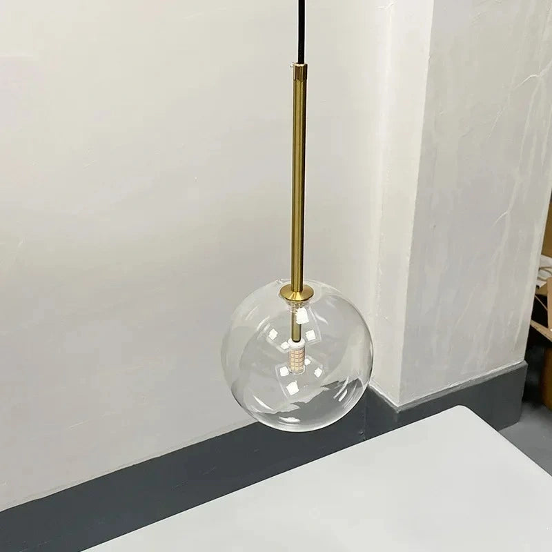 The Opal Globe Pendant Light
