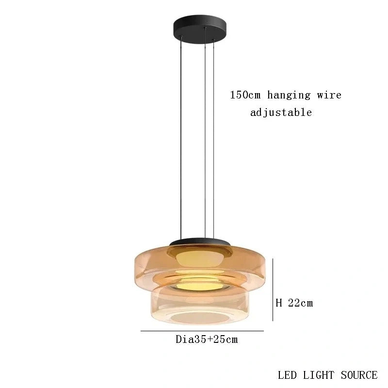 Bergen Glass Pendant