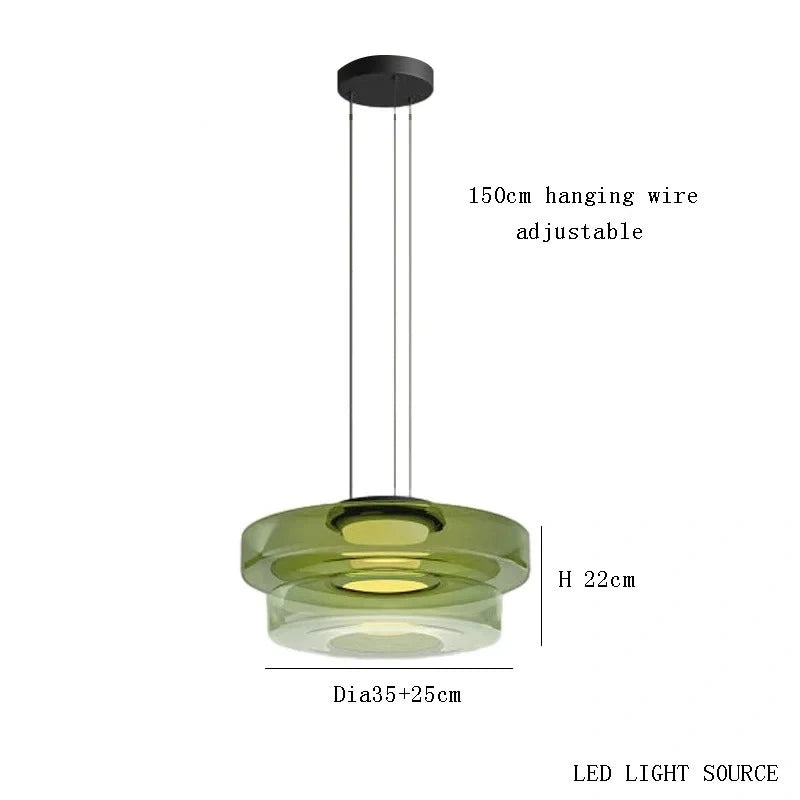 Bergen Glass Pendant