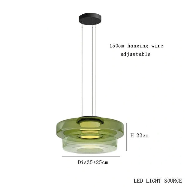 Bergen Glass Pendant