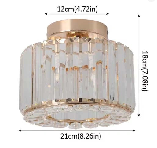 Danielle Crystal Ceiling Lamp