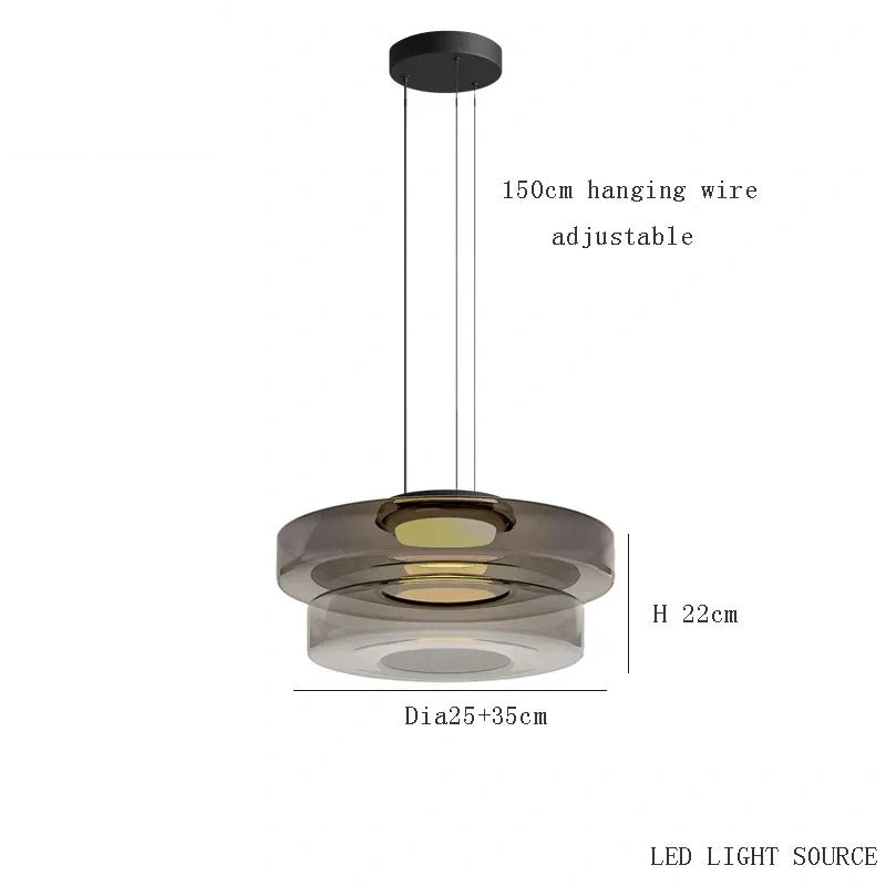 Bergen Glass Pendant