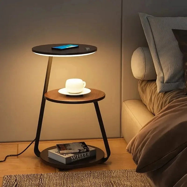 Noir Maple Modern Table Lamp