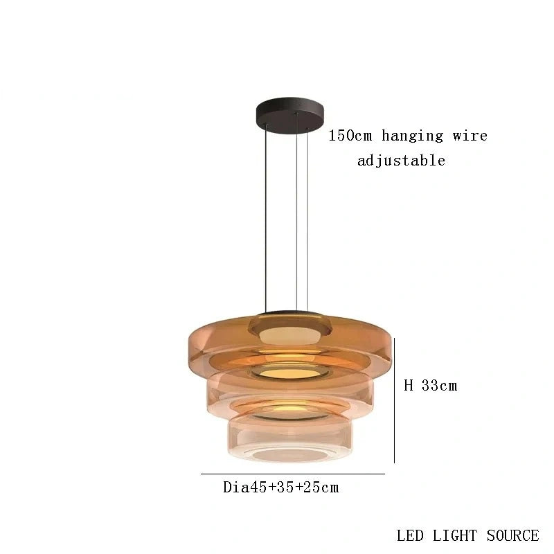 Bergen Glass Pendant