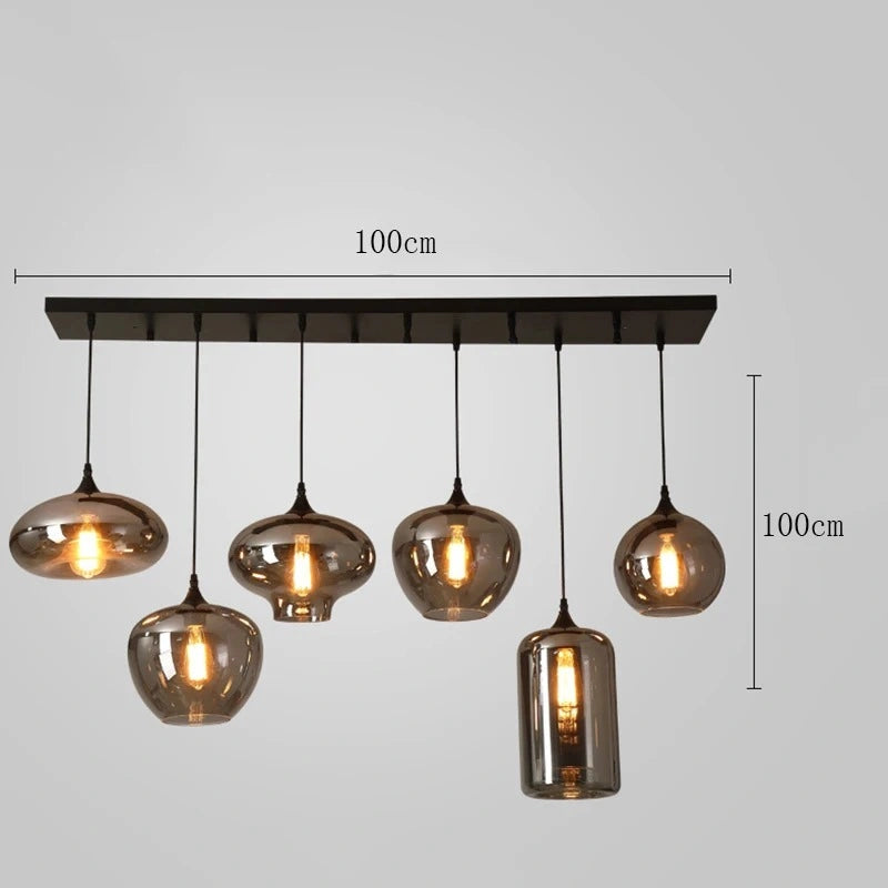 Freya Glass Chandelier