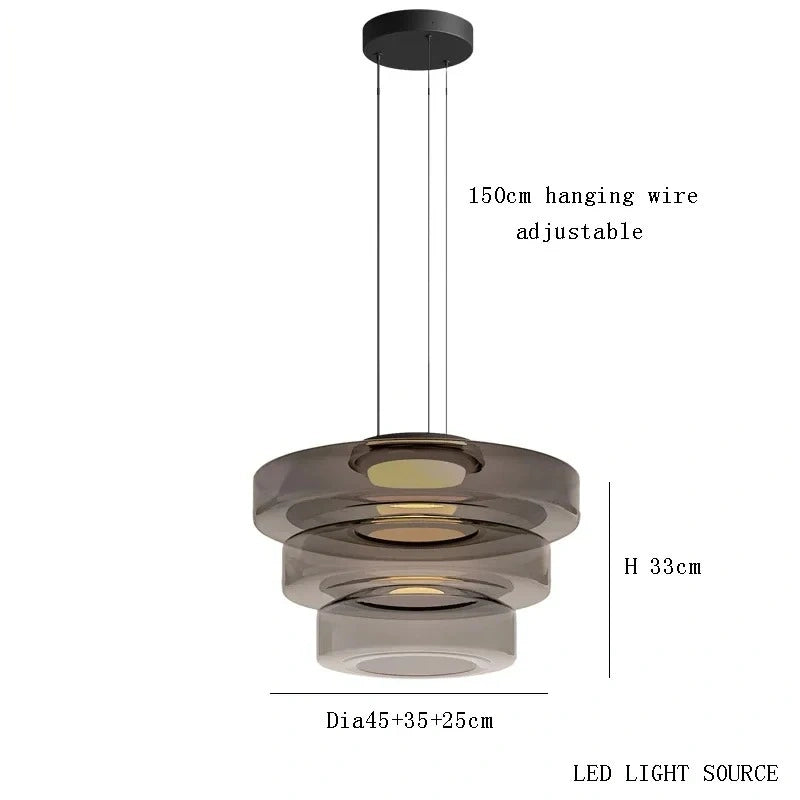 Bergen Glass Pendant