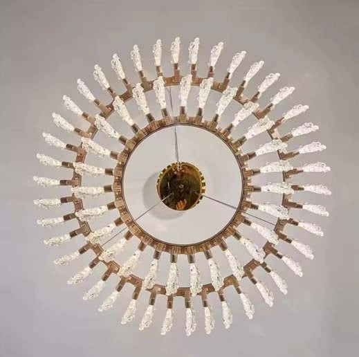 Zynella French Acrylic LED Pendant Chandelier