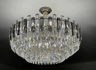 Roberta Crystal Ceiling Lights Classic Modern Geometric Design Lamp