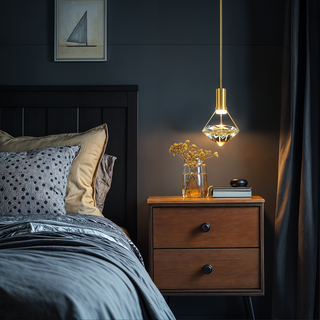 The Modern Crystal Pendant Refined Modern  Sculptural Spiral LED Fixture