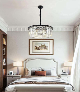 Helena Crystal Pendant Modern  Rustic Industrial Hanging Lamp