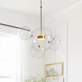 Jane Bubble Glass Pendants Modern  Elegant Teardrop LED Pendant