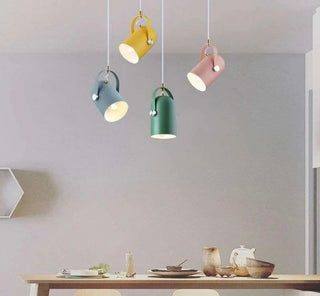 Macaroon Pendant Lights Modern  Ultra Slim LED Panel Lighting