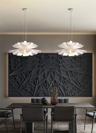 Cloud Flower Pendant Modern  Minimalist Round Flush Mount