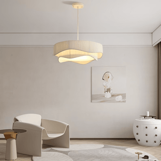 Zynella Fabric Pendant Modern  Rustic Industrial Hanging Lamp