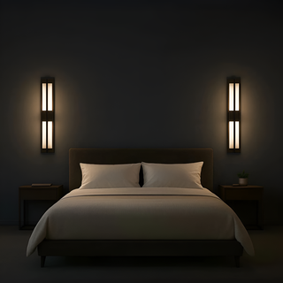 Brighton Marble Outdoor Wall Lamp Modern  Luxury Gold Frame Light Fitting