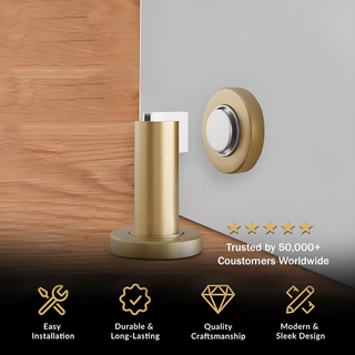 Zynella Door Stop Modern  Ultra Slim LED Panel Lighting