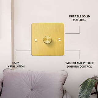 Zynella Dimmer Switch Modern Geometric Design Lamp