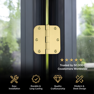Modern Door Hinges 6 Pcs Modern  Ultra Slim LED Panel Lighting