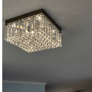 Ovis Crystal Chandelier Luxurious Modern  Elegant Teardrop LED Pendant
