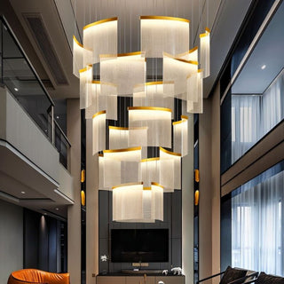Aurelia Chandelier Modern  Ornate Antique Finish Fixture