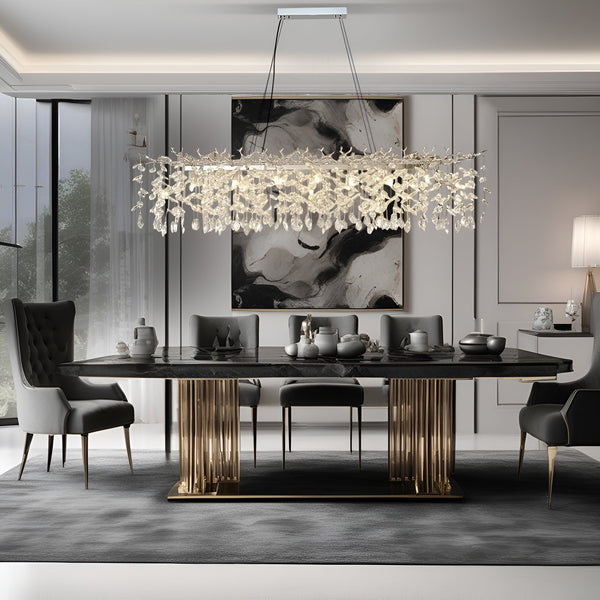 Zynella Chrome Branch Chandelier