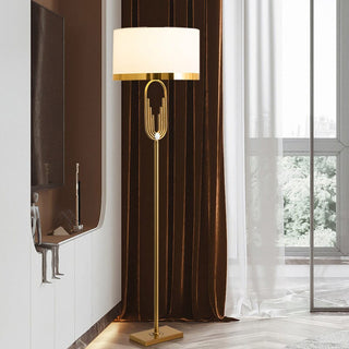 Golden Art Deco Floor Lamp Modern  Art Deco Inspired Illumination
