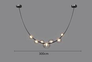Zynella Orbital Elegant Pendant Artistic Modern  Ultra Slim LED Panel Lighting