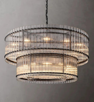 Regal Gleam Crystal Chandelier Stylish Modern  Contemporary Crystal Statement Fixture
